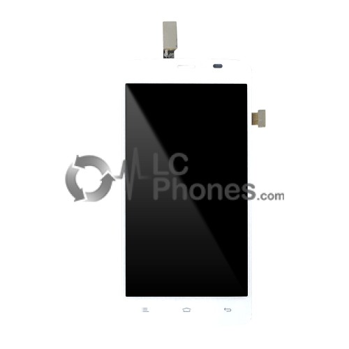 Gionee E3 Mini V4S MEO A66 - Full Front LCD Digitizer White