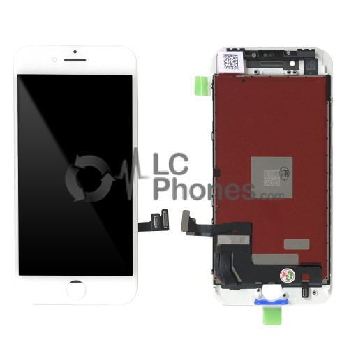 iPhone 8 / SE (2020) / SE (2022) - LCD Digitizer White (Original) Take Out