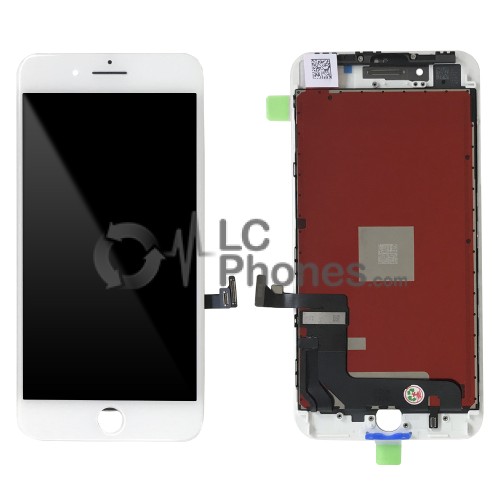 iPhone 8 Plus - LCD Digitizer White (Original) Take Out