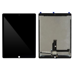 iPad Pro 12.9 (2015) A1584 A1652 - Full Front LCD Digitizer with Plate  Black