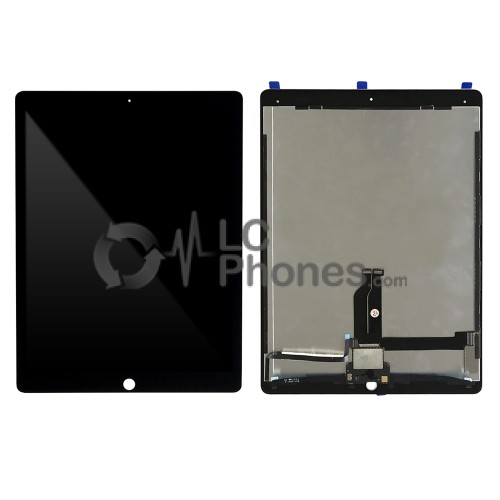 iPad Pro 12.9 (2015) A1584 A1652 - Full Front LCD Digitizer with Plate  Black