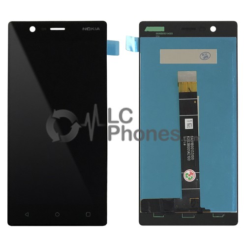 Nokia 3 TA-1020 / TA-1032 - Full Front LCD Digitizer Black