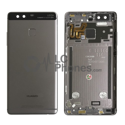 Huawei Ascend P9 - Back Housing with Fingerprint Sensor Flex Black