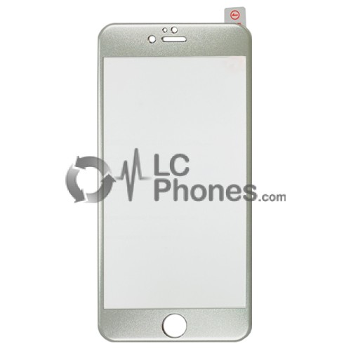 iPhone 6 Plus / 6S Plus - 3D Full Arc Covered Tempered Glass Full Aluminium Series