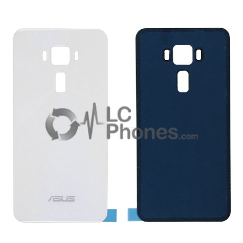 Asus Zenfone 3 ZE520KL - Battery Cover White with Adhesive