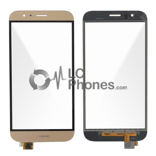 Huawei Ascend G8 - Front Glass Digitizer Gold