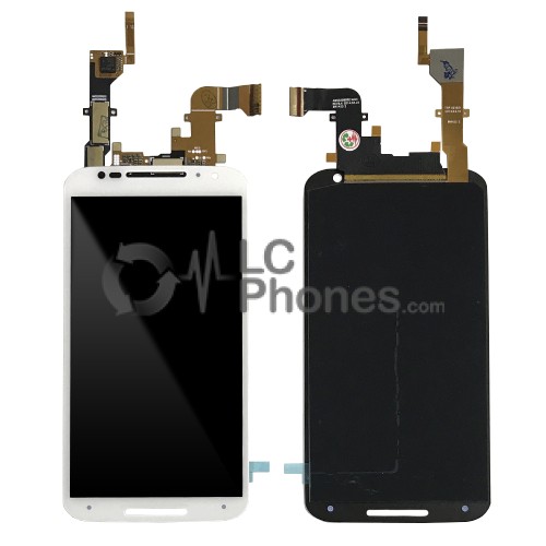 Motorola Moto X 2nd Gen XT1092 XT1093 XT1095 XT1096 XT1097 - Full Front LCD Digitizer White