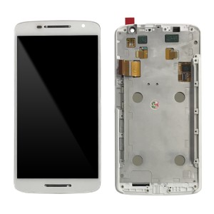 Motorola Moto X Play XT1561 XT1562 XT1563 - Full Front LCD Digitizer With Frame White