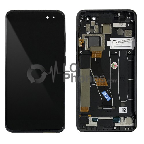 Vodafone Alcatel Smart Platinum 7 - Full Front LCD Digitizer with Frame Black