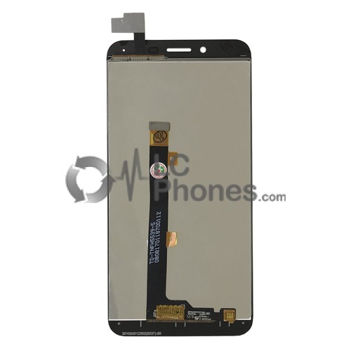 Asus Zenfone 3 MAX ZC553KL - Full Front LCD Digitizer with Frame White FPC5539-5