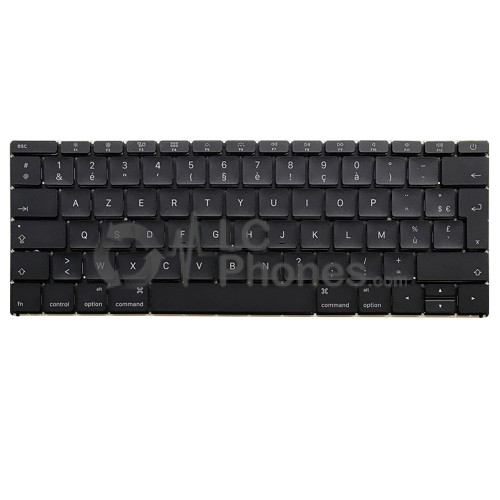 Macbook A1534 12 inch 2016 MF856 - French Keyboard FR Layout with Backlight