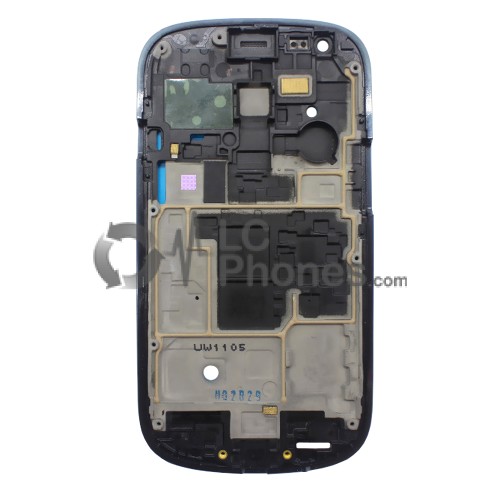 Samsung Galaxy S3 Mini I8190 - LCD Frame  Blue