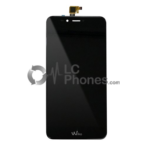 Wiko U Pulse - Full Front LCD Digitizer Black