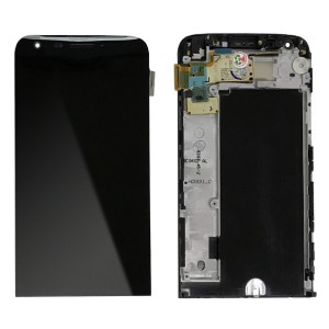 LG G5 H850 - Full Front LCD Digitizer With Frame Black