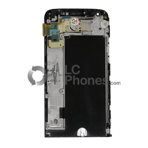 LG G5 H850 - Full Front LCD Digitizer With Frame Black