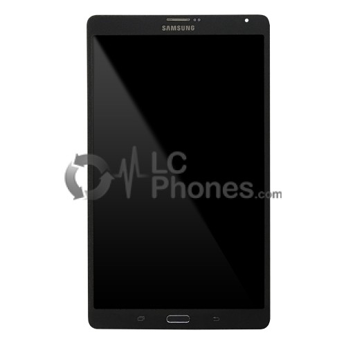 Samsung Galaxy Tab S 8.4 T705 - Full Front LCD Digitizer Black < Service Pack >