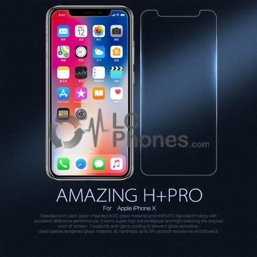 iPhone X / XS / 11 Pro - NillKin Tempered Glass Screen Protector Amazing H