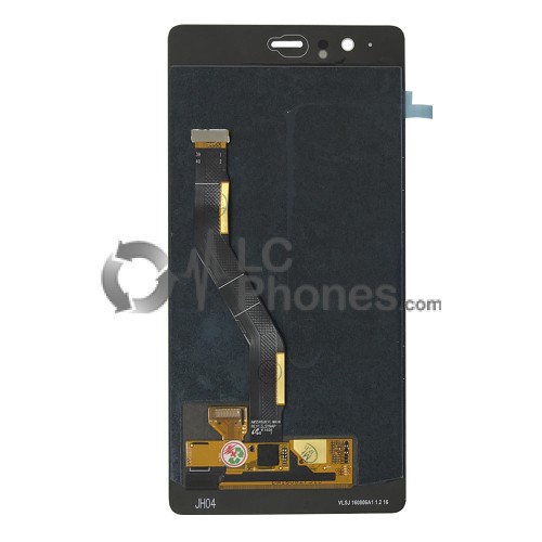 Huawei Ascend P9 Plus - Full Front LCD Digitizer with Frame Gold