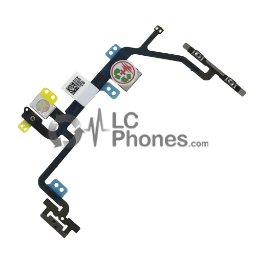 iPhone 8 / SE (2020) / SE (2022) - Power & Volume Flex Cable With Plates