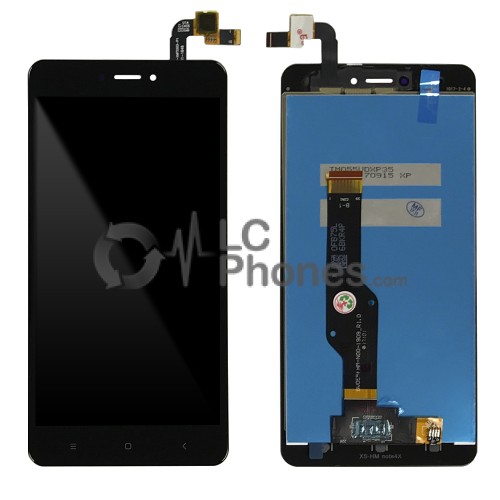 Xiaomi Redmi Note 4X - Full Front LCD Digitizer Black Snapdragon Version