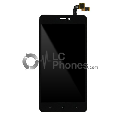 Xiaomi Redmi Note 4X - Full Front LCD Digitizer Black Snapdragon Version