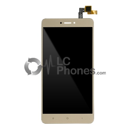 Xiaomi Redmi Note 4X - Full Front LCD Digitizer Gold Snapdragon Version