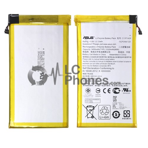 Asus ZenPad C 7.0 Z170CG Z170C P01Z - Battery C11P1429 3450 mAh 13Wh