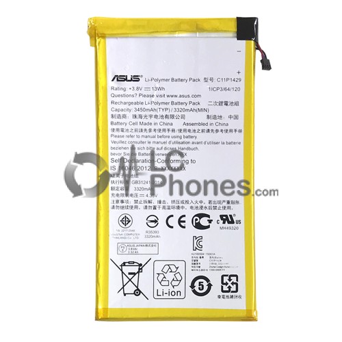 Asus ZenPad C 7.0 Z170CG Z170C P01Z - Battery C11P1429 3450 mAh 13Wh