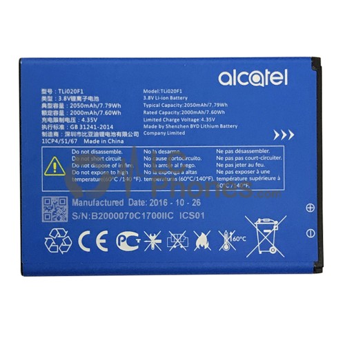 Alcatel One touch Idol 2 Mini / Pixi 4 5.0 - Battery TLi020F1 2050mAh 7.79Wh