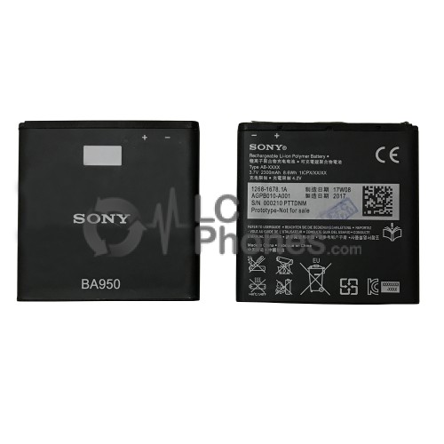 Sony Xperia ZR C5502/C5503 - Battery BA950 2300mAh 8.6Wh