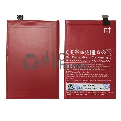 OnePlus 2 - Battery BLP597 3300mAh 12.54Wh