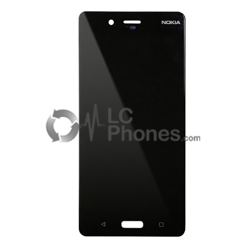 Nokia 8 TA-1004 TA-1012 TA-1052 - Full Front LCD Digitizer Black