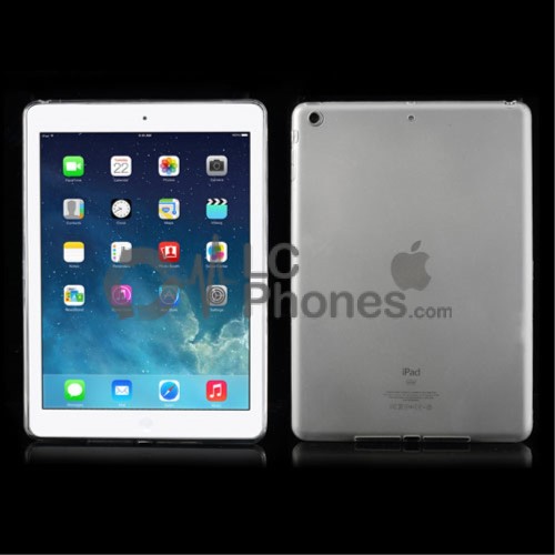 iPad Air A1474 A1475 A1476 / Pro 9.7 (2016) A1673 A1674 A1675 - Inner Matte Outer Glossy Slim TPU Gel Case