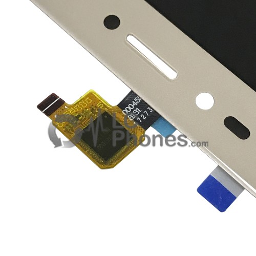 Wiko U Pulse Lite - Full Front LCD Digitizer Gold