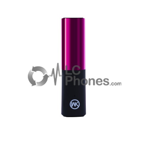 Power Bank Lipstick Style - 2400mAh Purple