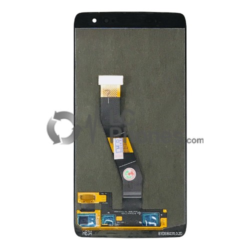 Alcatel Idol 4S 6070K - Full Front LCD Digitizer Black AMS549JG12 REV 2.1