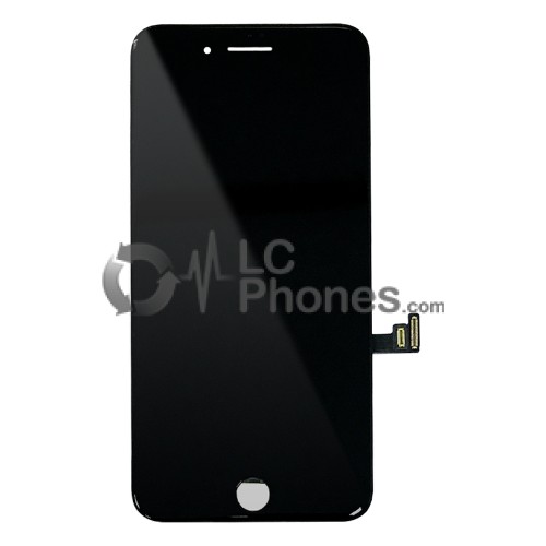 iPhone 8 Plus - LCD Digitizer (Original Remaded) Black (Comp. DTP/C3F)