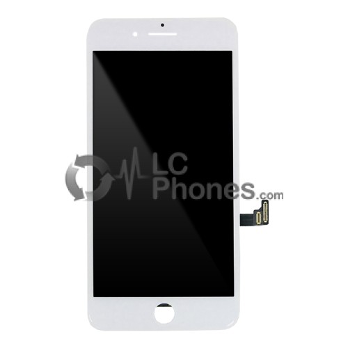 iPhone 8 Plus - LCD Digitizer (Original Remaded) White (Comp. DTP/C3F)