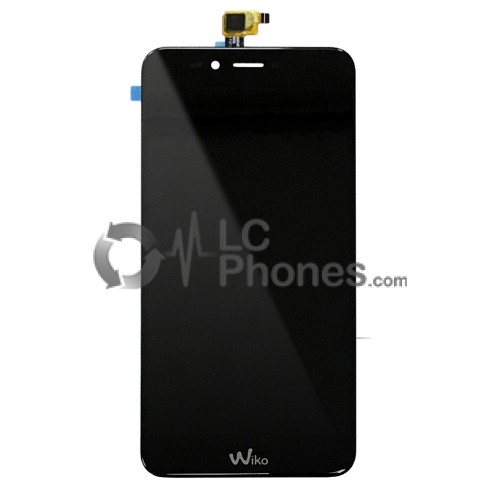 Wiko U Pulse Lite - Full Front LCD Digitizer Black