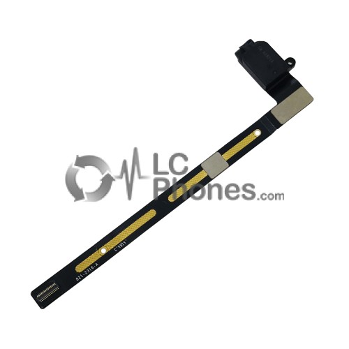 iPad Air 2 A1566 A1567 - Audio Jack Earphone Flex 3G Black