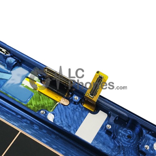 Samsung Galaxy Note 8 N950F - Full Front LCD Digitizer With Frame Deep Sea Blue < Service Pack >