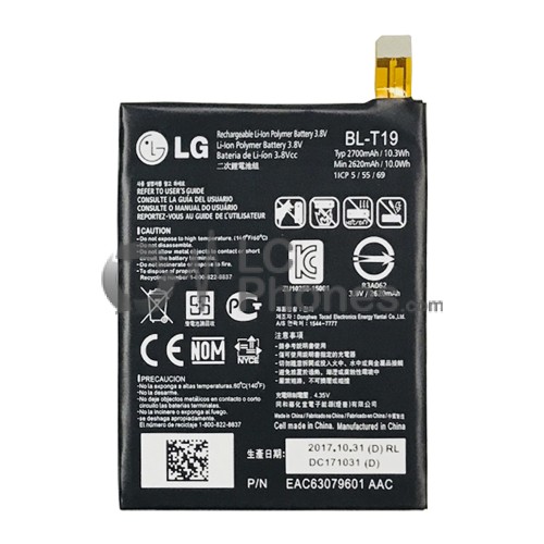 LG Nexus 5X - Battery BL-T19 2700mAh 10.3Wh