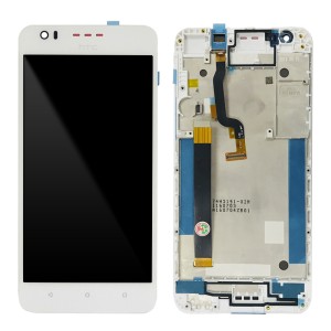 HTC Desire 825 - Full Front LCD Digitizer with Frame White