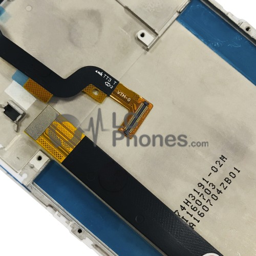 HTC Desire 825 - Full Front LCD Digitizer with Frame White