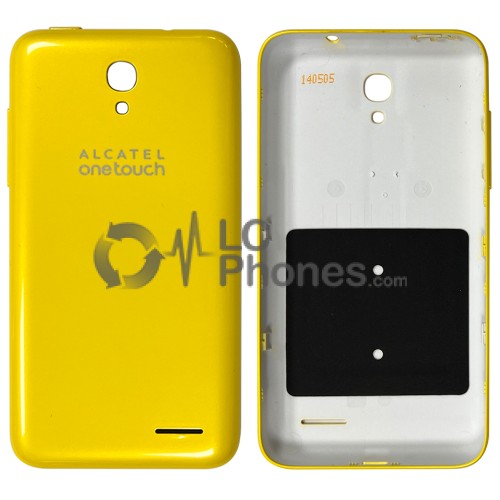 Alcatel One Touch POP S3 OT-5050 - Back Housing Cover Yellow