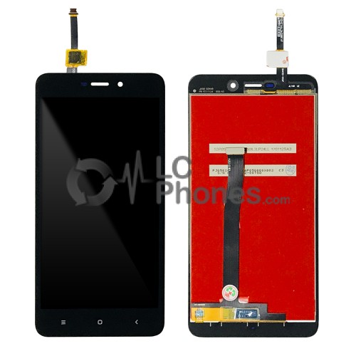 Xiaomi Redmi 4A - Full Front LCD Digitizer Black ( Original Remaded )