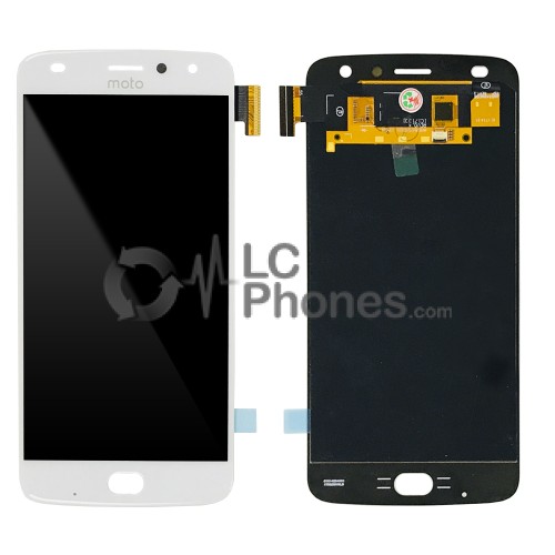 Motorola Moto Z2 Play XT1709 XT1710 - Full Front LCD Digitizer White