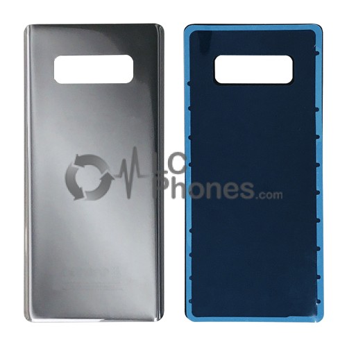 Samsung Galaxy Note 8 N950 - Battery Cover with Adhesive Silver