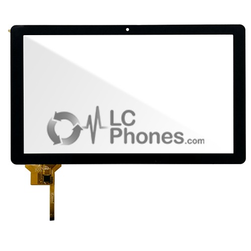 Universal 12.1 inch / Archos 121 NEON - Front Glass Digitizer Black HXD-1201A1-FPC198-V02