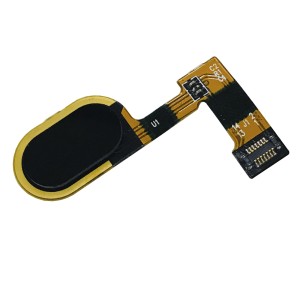 Motorola Moto E4 Plus - Home Button Flex Cable Black